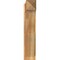 Ekena Millwork Traditional Arts & Crafts Rough Sawn Outlooker, Western Red Cedar, 8"W x 32"D x 38"H OUT08X32X38TRA03RWR - alternate 2